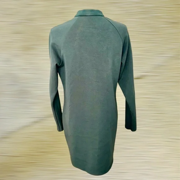 EUC! WOMEN’S NIKE SPORTSWEAR LONG SLEEVE DRESS NIGERIAN TEAM GREAN - Picture 3 of 8